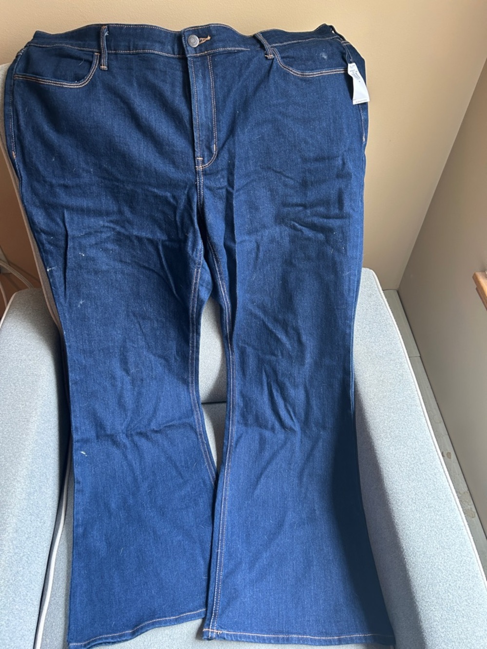 Old Navy Dark Blue Wow Flare size 20